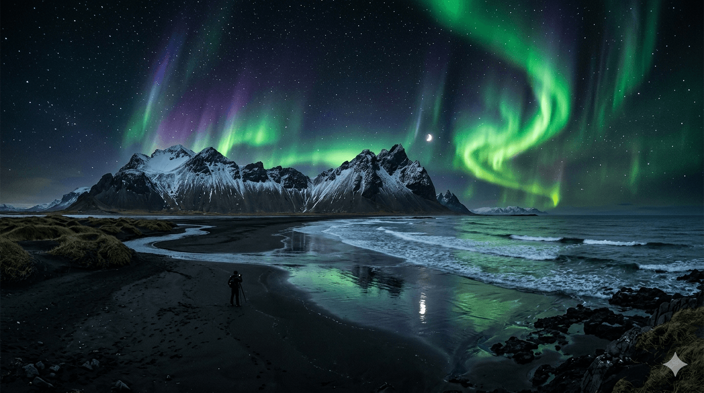 Northern Lights over Iceland